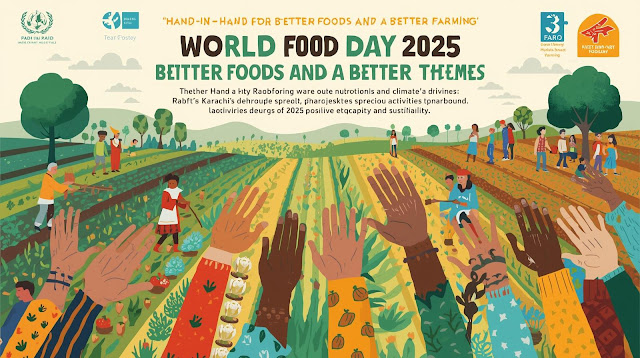 World Food Day 2025 Pakistan Mein – Sustainable Future, Safe Food Aur Bhookh Se Azadi Ka Global Paigham