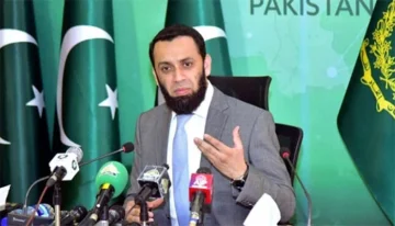 Pakistani Information Minister Atta Tarar addressing a press conference in Islamabad, revealing key findings about the Islamabad court suicide attack planned by TTP leadership in Afghanistan.